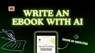 Write an Ebook with Claude AI (EASY Step-by-Step Tutorial)