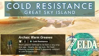 EARLY Cold Resistance Gear - Great Sky Island | Tears Of The Kingdom