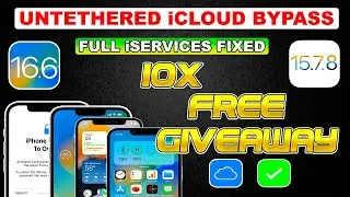 🎁(GIVEAWAY) Fix Untethered iCloud Bypass iPhone/iPad iOS 16.6/15.7.8 iCloud Activation Lock to owner