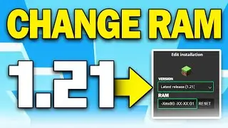 How To Change/Allocate the RAM for Minecraft 1.21 PC