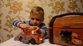 Тачки. Шпионский кейс Метра.Cars. The spy box of the Metr.