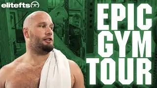 Inside NFL Player Lane Johnson's Epic Home Gym!