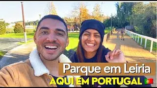 😍 CONHECENDO PARQUE EM LEIRIA EM PORTUGAL #PORTUGAL2022