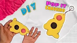 [Muito fácil ] DIY POP IT CHAVEIRO FIDGET TOY