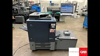 Second Hand Konica Minolta bizhub PRO C1060L   digital colour press for sale   Gab Supplies Ltd   20