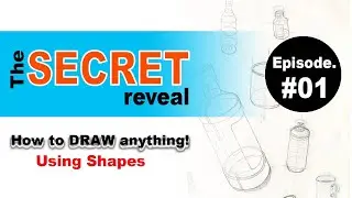 The Secret Reveal.....How to DRAW anything from scratch "0"