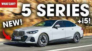 NEW BMW 5 series + fully electric i5 REVEALED! | What Car?