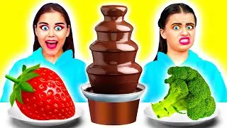 Chocolate Fondue Challenge by Tik4Fun