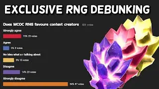 Content Creators Have Exclusive RNG? | Time For A Debunking Video | Marvel Contest of Champions