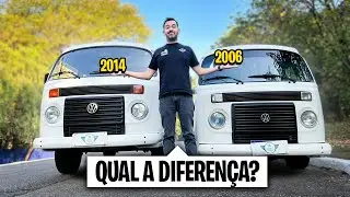 QUAIS DIFERENÇAS ENTRE UMA KOMBI 2006 E UMA 2014??