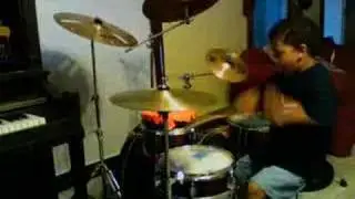 young drummer