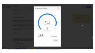 Google Searchbox New Feature - Speedtest -