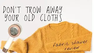 Let's SPRING CLEAN OUR CLOTHS! Fabric Shaver Lint Remover Review