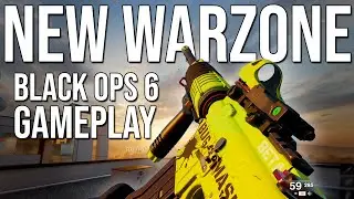 NEW Call of Duty Black Ops 6 WARZONE MAP GAMEPLAY!