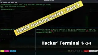 Basic tmux Tutorial - Windows, Panes, and Sessions || Tmux Series Part-1