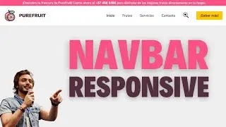 Cómo crear una navbar responsive con HTML, CSS Flexbox y JavaScript