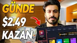 HER GÜN $2 PARA KAZAN! (Dolar Kazandıran Siteler) İnternetten Para Kazanma 2024