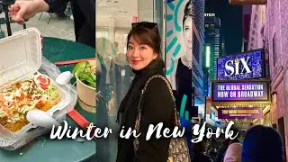 NYC Vlog ep.4 | Broadway musical • Tiffany Co. • Bryant Park • Food day