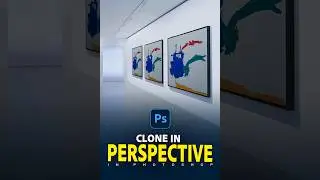 Powerful Technique to Clone in Perspective in Photoshop - 1 Minute Photoshop Tutorial