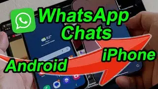 2024 WhatsApp Chat Transfer from Android to iPhone using the new Move to iOS App 100% FREE