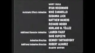 The Powerpuff Girls Movie (2002) End Credits (Cartoon Network 2005)