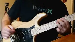 Slow Blues Jam in B minor #bluesguitar #guitarsolo #guitarplayer