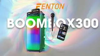 Fenton BoomBox300 LED Party Speaker