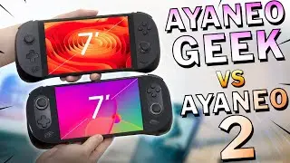 AYANEO GEEK vs AYANEO 2 (AMD Ryzen 7 6800u)