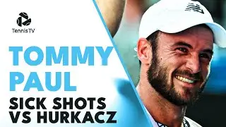 Tommy Paul SICK Shotmaking vs Hurkacz | Indian Wells 2023 Highlights