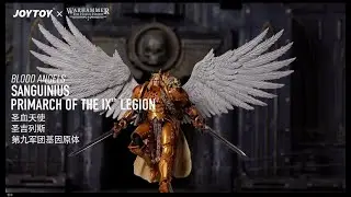 JoyToy 1/18 Warhammer The Horus Heresy，Blood Angels Sanguinius，Primarch of the IXth Legion