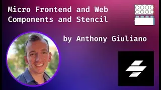 Micro Frontend and Web Components and Stencil