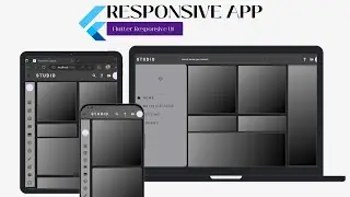 Flutter Prog - Responsive App - How to make a responsive app/design - Flutter tutorial