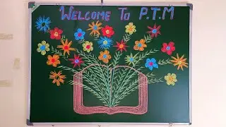 Blackboard Decoration | Chalkboard Art | Blackboard Drawings | PTM Blackboard Decoration