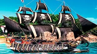 Битва с Пиратами и Угон Корабля! - Tortuga A Pirate's Tale #2