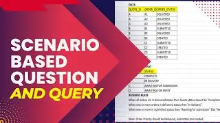 Scenario Based Question | Oracle Database SQL Tricky Interview Questions