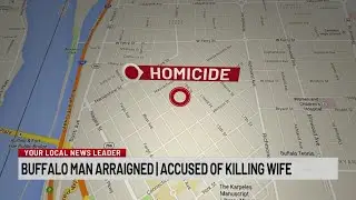 Buffalo man arraigned for murder after allegedly killing his wife