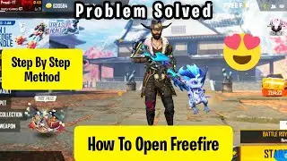 Freefire not opening problem solved 💙💙 Bhai Log Game Open Hua Tou like aur Subscribe Kro #shorts