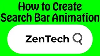 How to Create FREE Search Bar Animation for your YouTube Videos