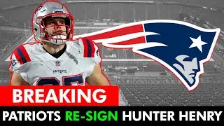 BREAKING: Patriots Re-Sign TE Hunter Henry Before 2024 NFL Free Agency | New England Patriots News