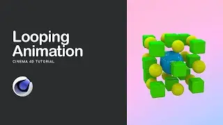 Cinema 4D Tutorial - Looping Animation