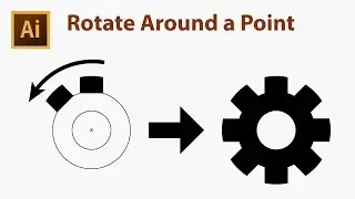 How to Rotate Around a Point - Adobe Illustrator Tips & Tricks