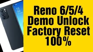 Oppo Reno4/5/6 Demo Remove by TFM Tool Pro || Oppo Reno 6 Demo unlock | Oppo Ren6 Lock Reset.