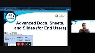 Advanced Docs, Sheets, and Slides for End Users