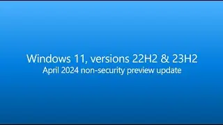 [KB5036980] NEW Windows 11 23H2 UPDATE - NEW FIXES, START MENU CHANGES + MORE!