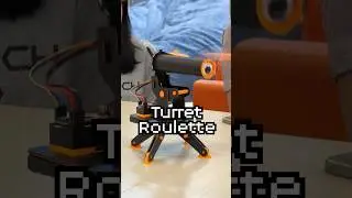 HackPack Turret Roulette: a new office favorite…. okay, maybe not everyone’s favorite!