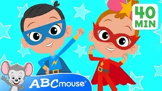 🌟 I Am A Superhero! | 40-Minute Song Compilation for Kids 🎵 | ABCmouse TV