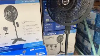 Checking out the Lasko Pedestal Fan