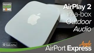 AirPlay 2 In-A-Box Audio Set-up using an AirPort Express!