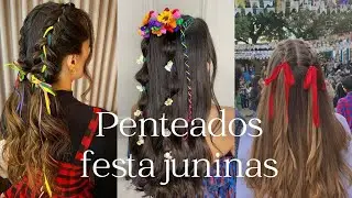 Tutoriais de penteados Fáceis para Arrasar na Festa Junina