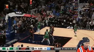 FlightReacts To CELTICS at THUNDER | FULL GAME HIGHLIGHTS | January 5, 2025